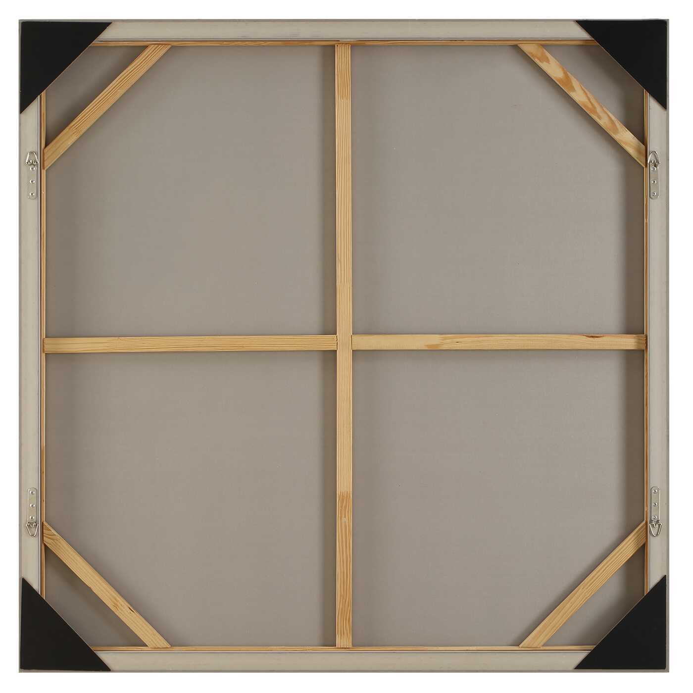 Embark - Hand Painted Abstract Canvas - Black / Brown / Gray / Woodtone