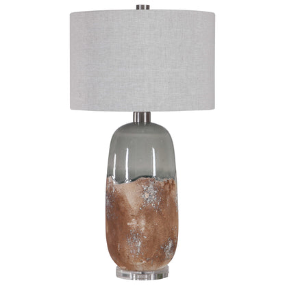 Maggie - Ceramic Table Lamp - Light Brown