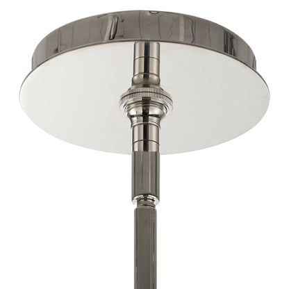 Lovelock - 4 Light Rope Empire Chandelier - Light Brown