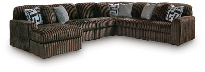 Midnight-Madness - Sectional - Chocolate