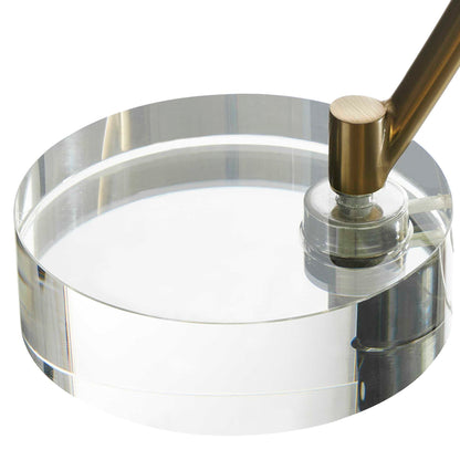 Romani - Brass Desk Lamp - Gold