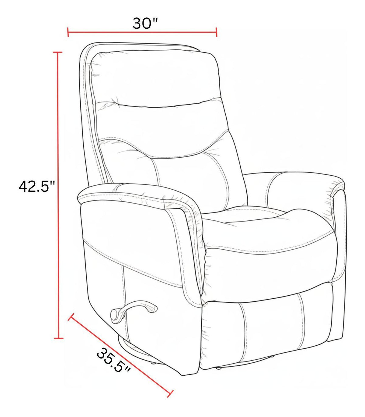 Gemini - Swivel Glider Recliner (Set of 2)