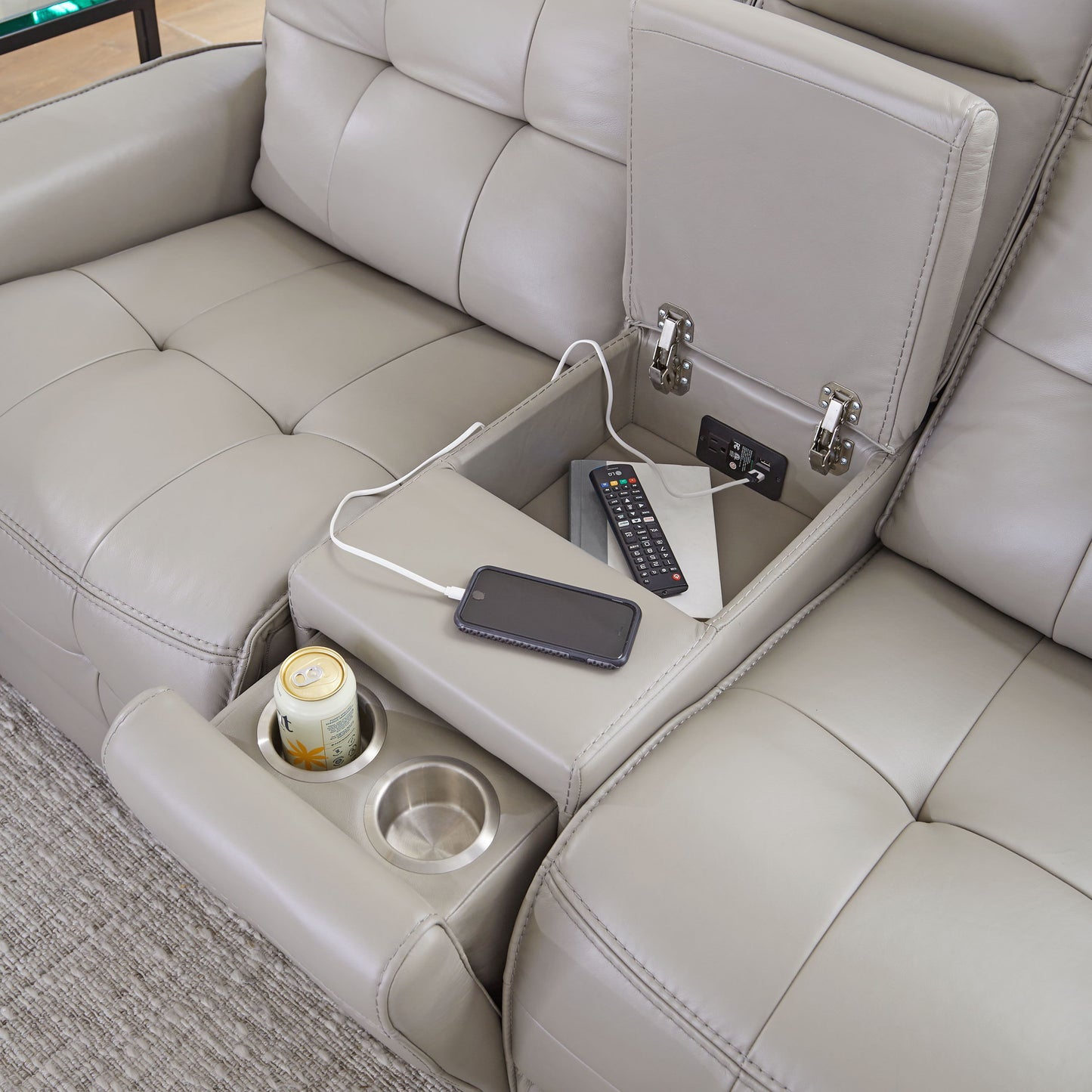 Canterbury - Zero Gravity Modular Power Reclining Sectional