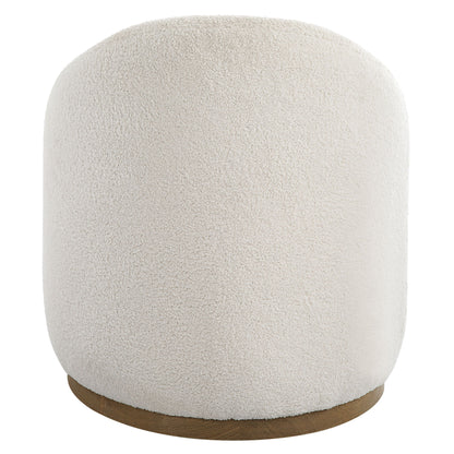 Swirl - Swivel Sheepskin Ottoman