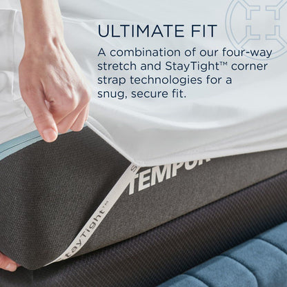 Linens - Tempur Luxe Egyptian Cotton Sheet Set - White