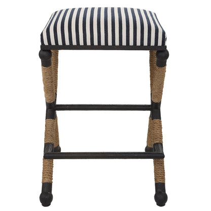 Braddock - Backless Counter Stool - Black