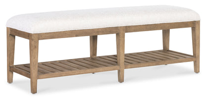 Vineyard Row - Bed Bench - Beige