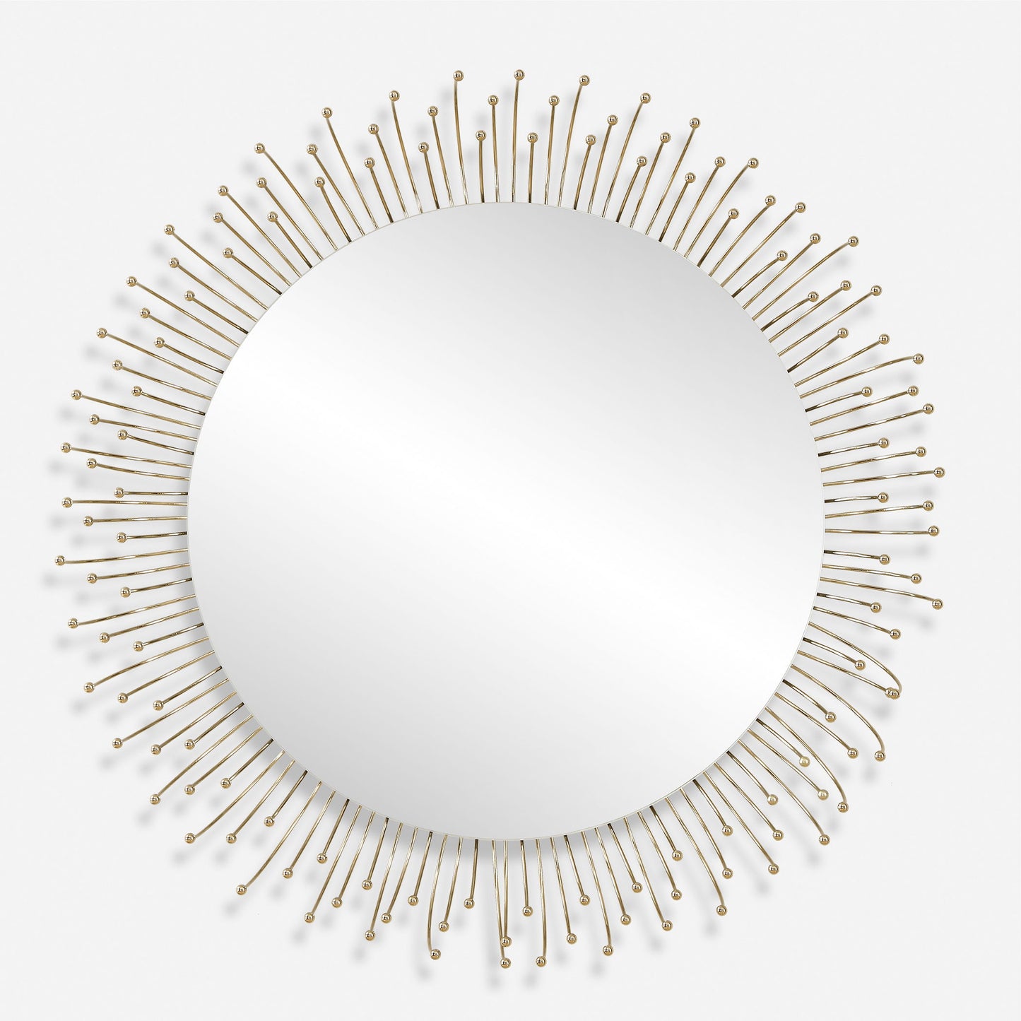 Aga - Round Gold Mirror