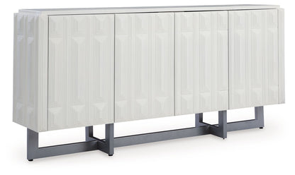 Ornawel - Accent Cabinet - Distressed White