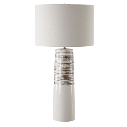 Haven - Glaze Table Lamp - White