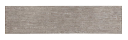 Edgecomb - Four Door Credenza - Weathered Gray