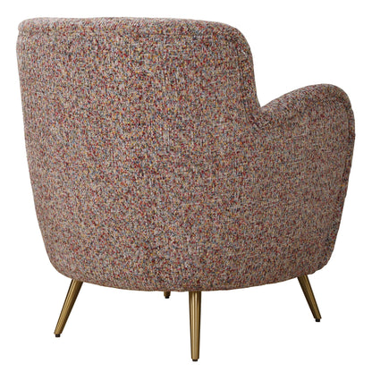 Gemstone - Toned Accent Chair - Confetti