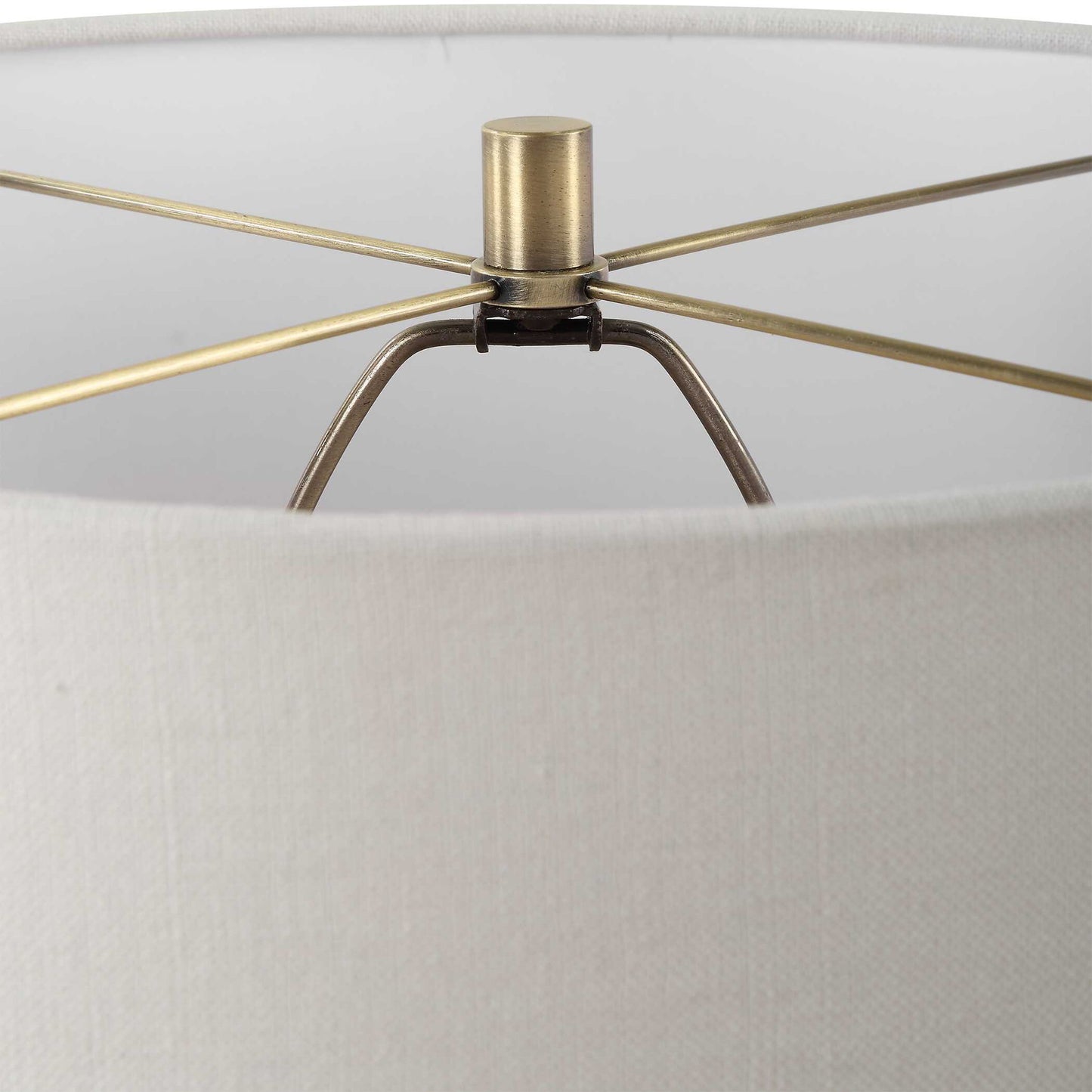 Strata - Tan Glaze Table Lamp