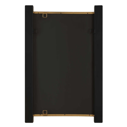Cunene - Industrial Wall Mirror - Black