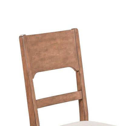 Harmony - Panel Back Side Chair (RTA) - Brownstone