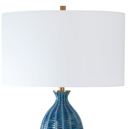 Bixby - Blue Table Lamp