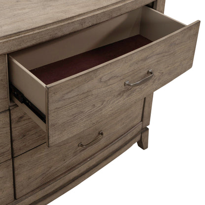 Avalon - 6 Drawer Dresser - Burnished Beige