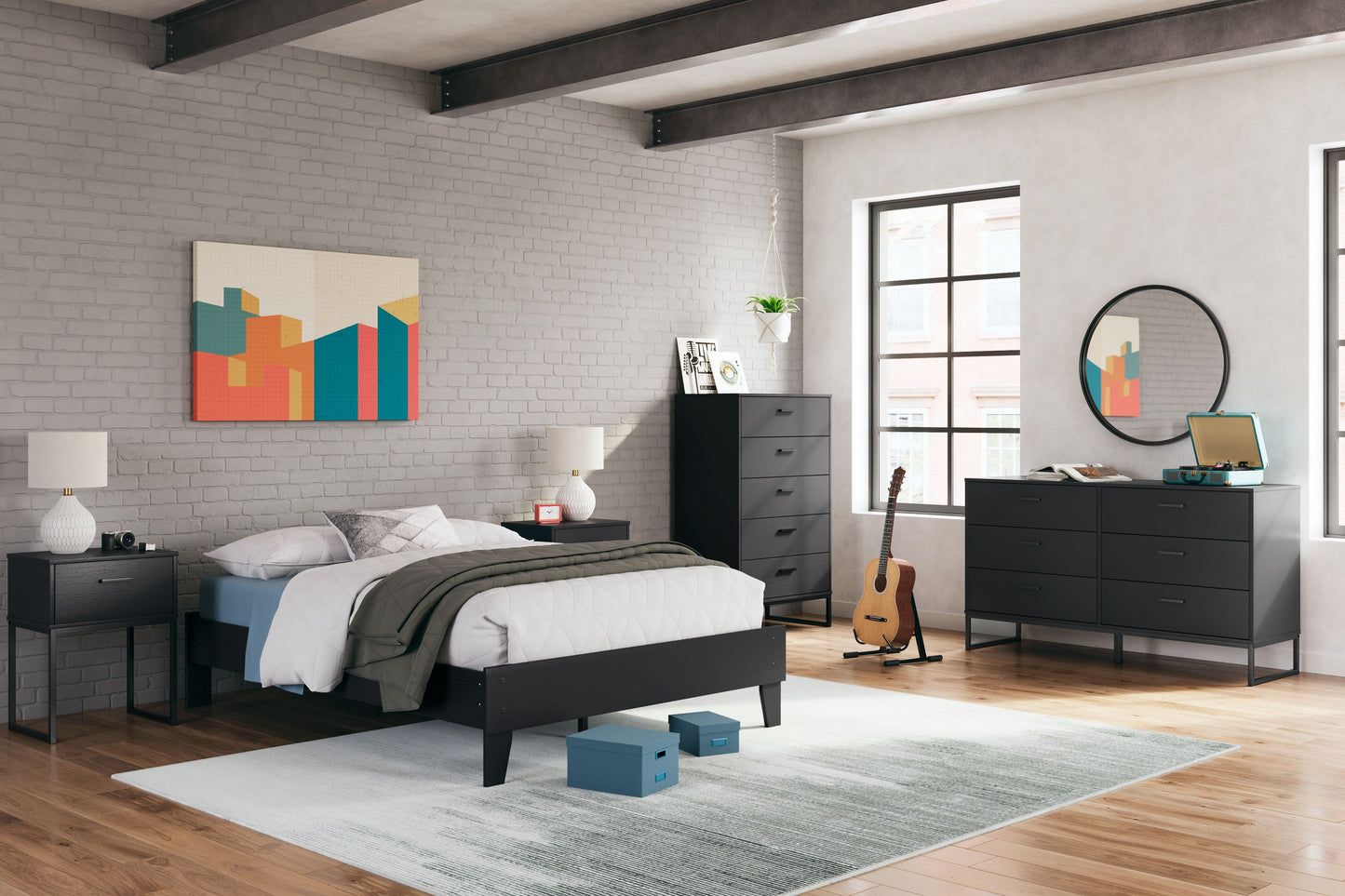 Socalle - Platform Bed