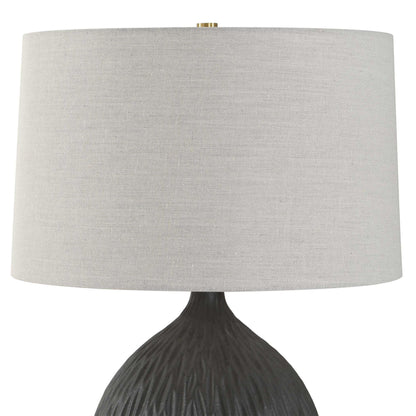 Levee - Satin Table Lamp - Black