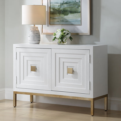 Aiken - 2 Door Cabinet - White