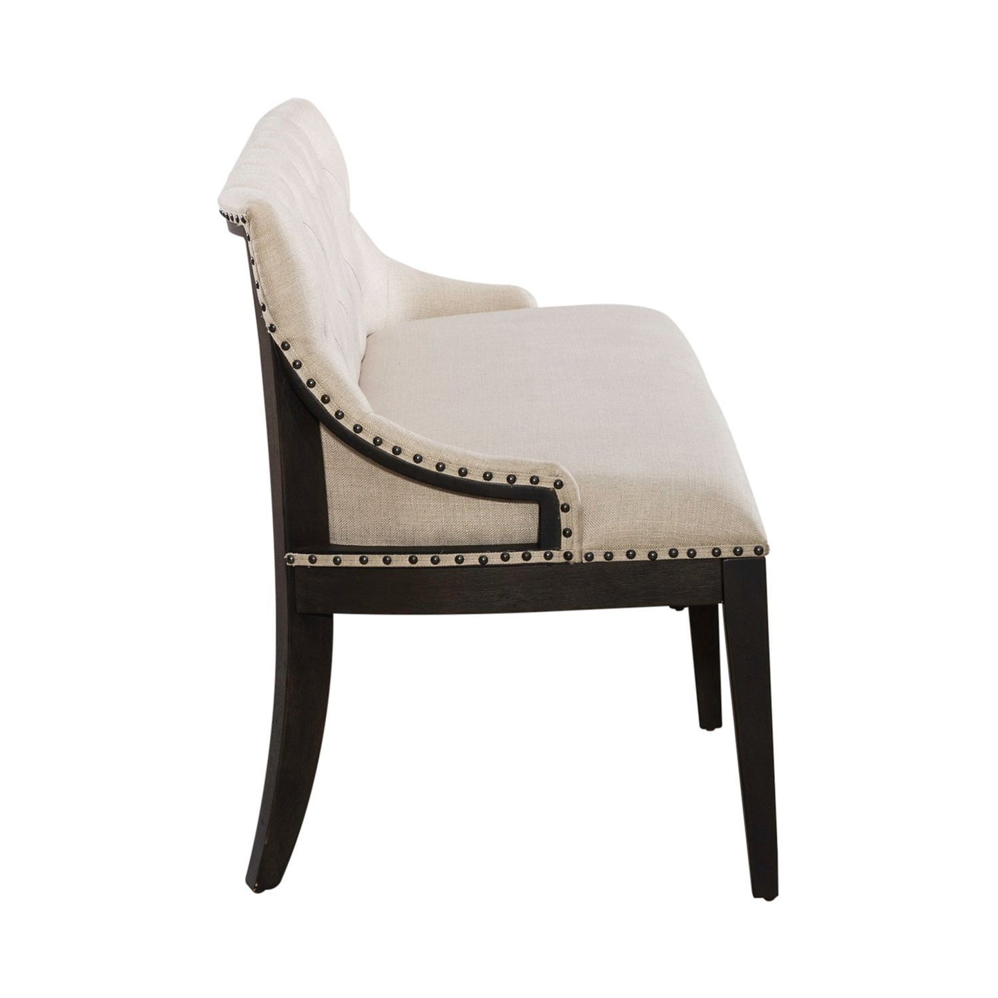 Americana Farmhouse - Upholstered Shelter Dining Bench