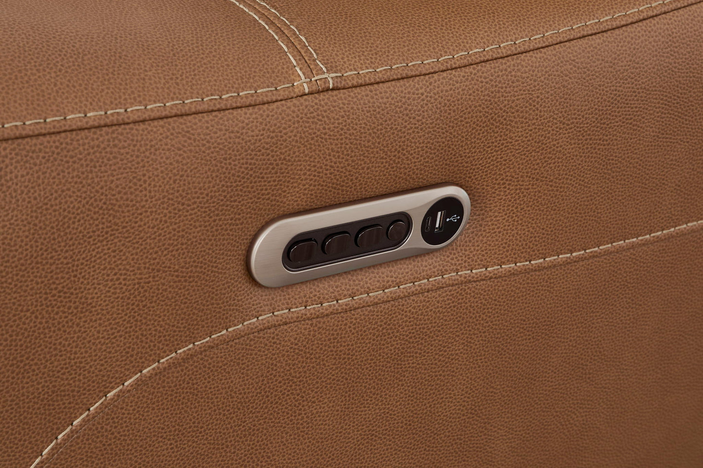 Hancock - Zero Gravity Power Reclining Console Loveseat P3