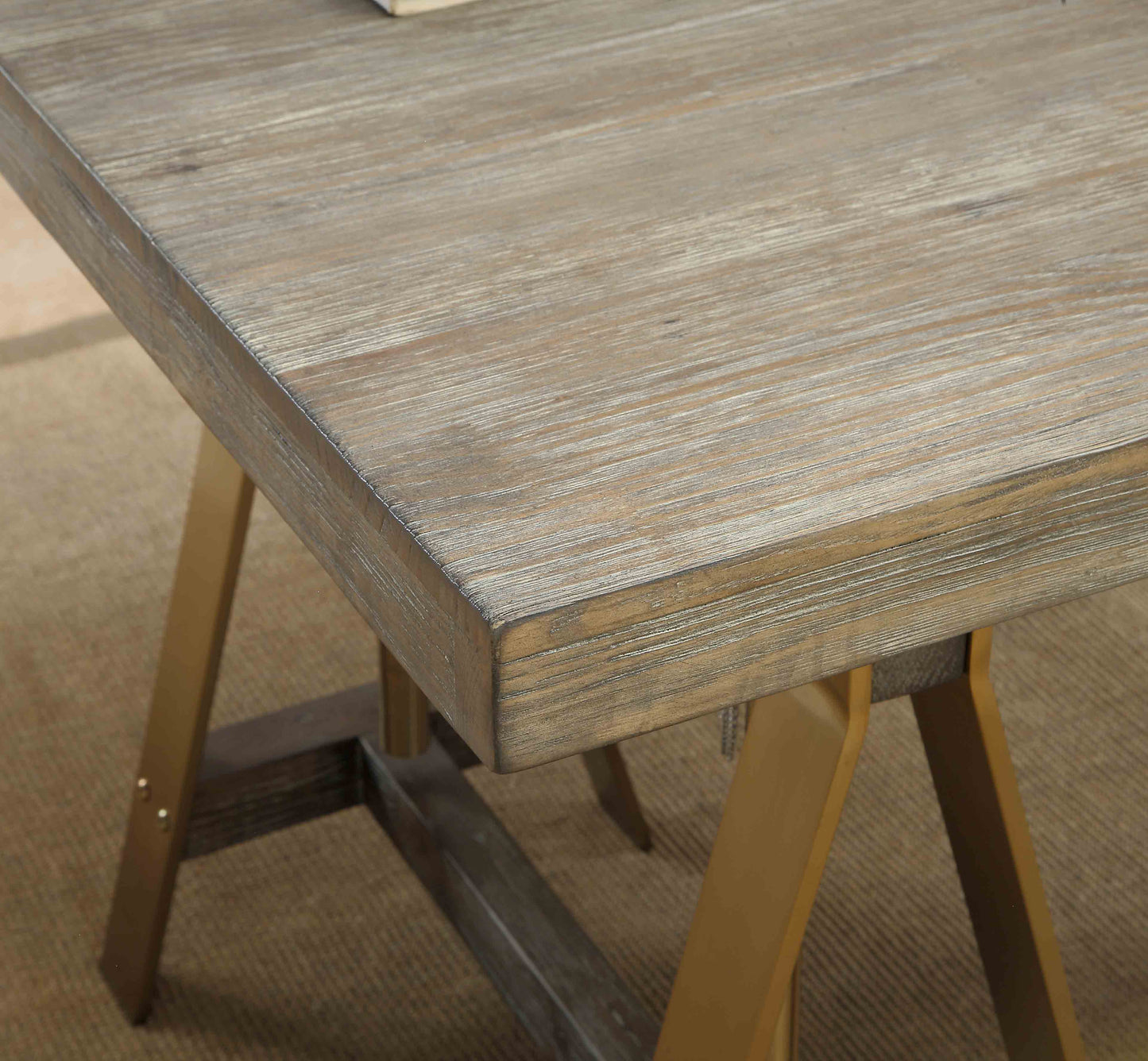 Biscayne - Adjustable Dining Table / Desk - Weathered