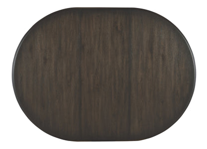 Retreat - Pole Rattan Round Dining Table With 1-20in Leaf