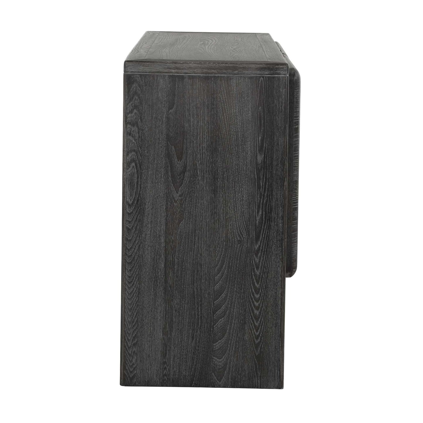 Bierk - 2 Door Cabinet - Dark Stain