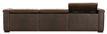 SS - Savion Deux Sofa With Two Power Recliners And Three Power Headrests