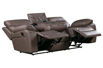 Theon - Manual Glider Reclining Sofa Set