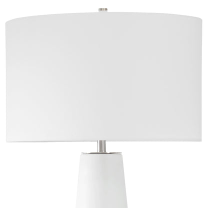 Santino - Crackled Ivory Table Lamp