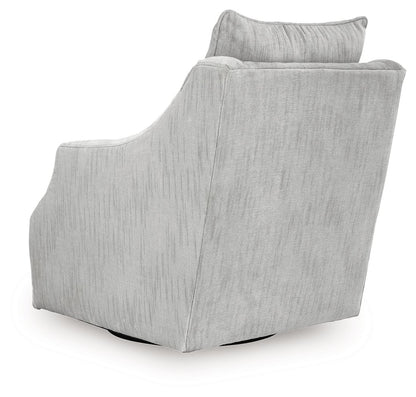 Gubbins - Swivel Accent Chair - Gray