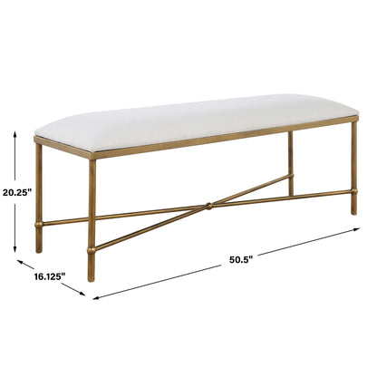 Avenham - Bench - Gold