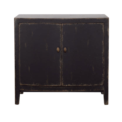 Gibson - Two Door Cabinet - Coal / Brown