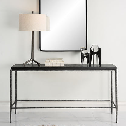 Crescendo - Concrete Console Table - Black