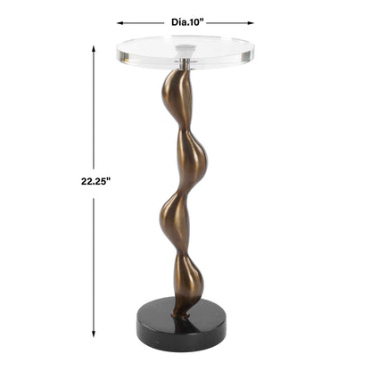 Remolino - Drink Table - Bronze