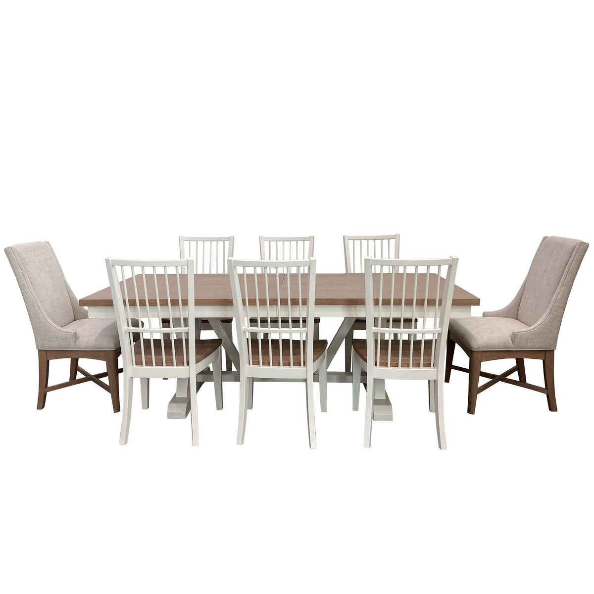 Americana Modern Dining - Host Dining Chair (Set of 2) - Cotton