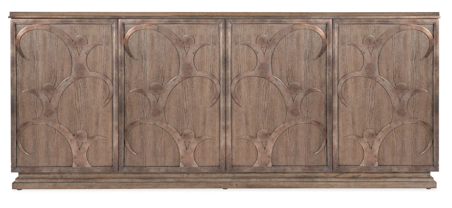 Melange - Dancer Credenza - Light Brown