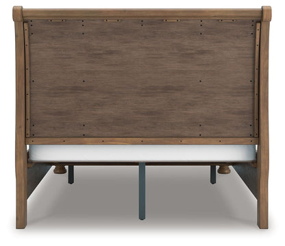 Feddinger - Storage Sleigh Bed