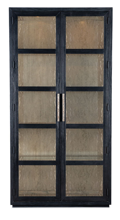 Linville Falls - Shou Sugi Ban Curio Cabinet