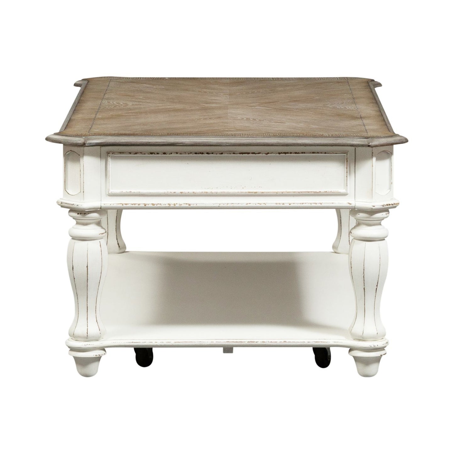 Magnolia Manor - Lift Top Cocktail Table - White