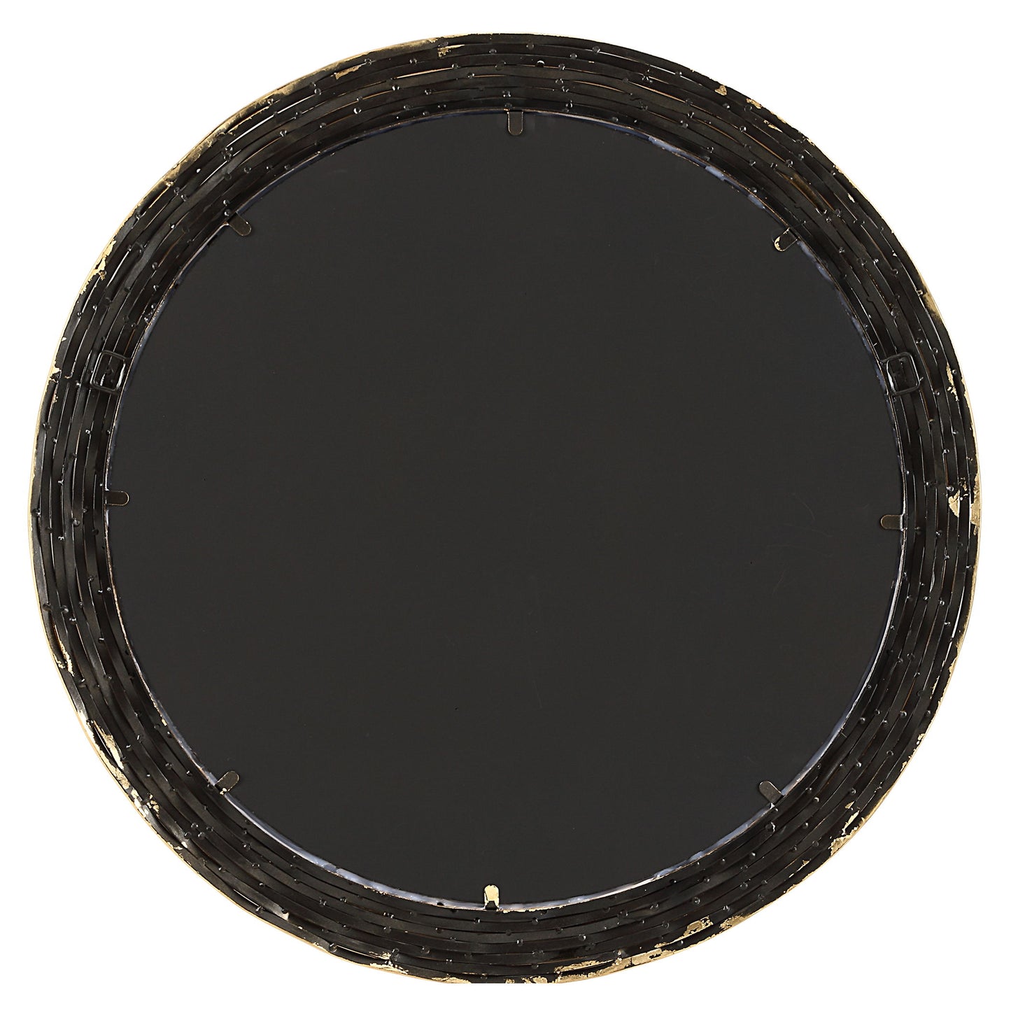 Celeste - Gold Round Mirror