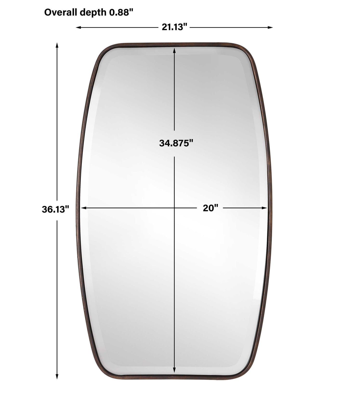 Canillo - Mirror - Bronze