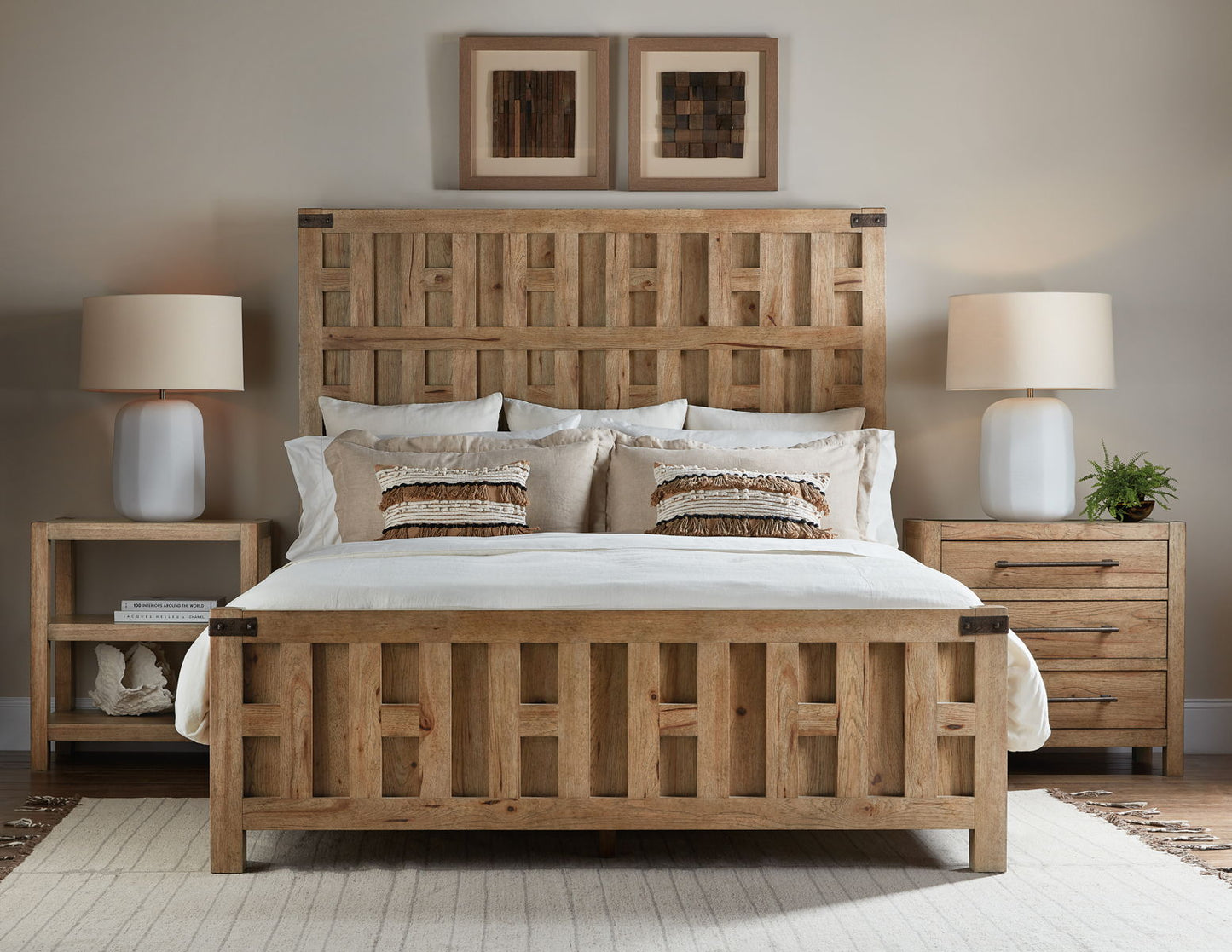 Vineyard Row - Panel Bed