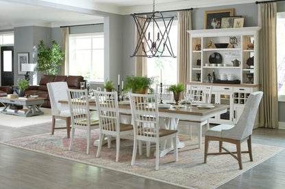 Americana Modern Dining - Host Dining Chair (Set of 2) - Cotton White