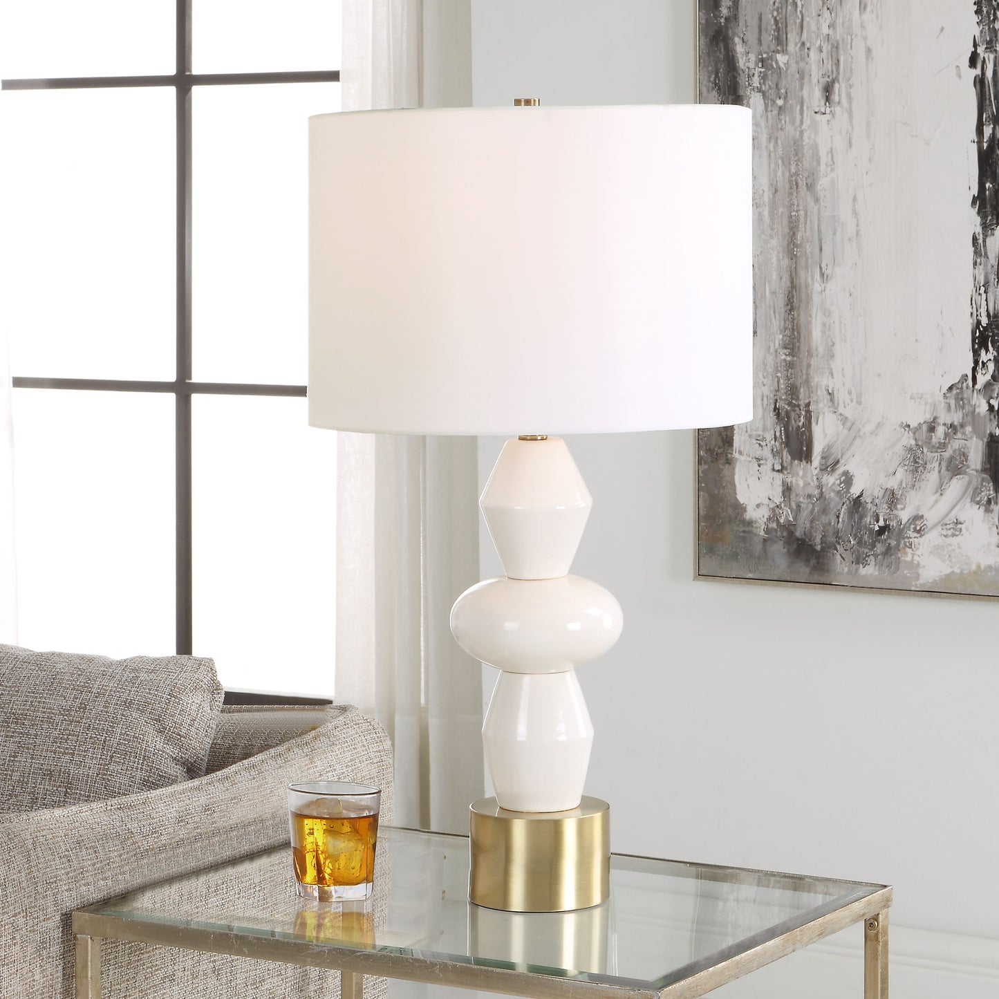 Architect - White Table Lamp