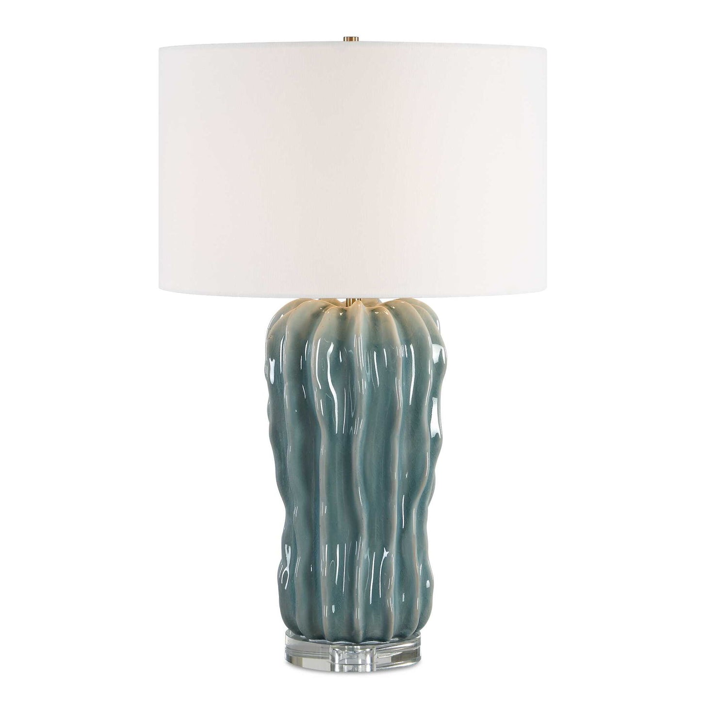 Niese - Glaze Table Lamp - Light Blue