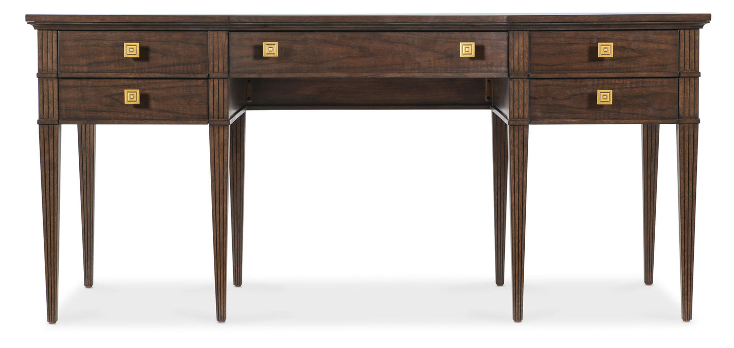 Home Office - Diplomat Writing Desk - Dark Brown