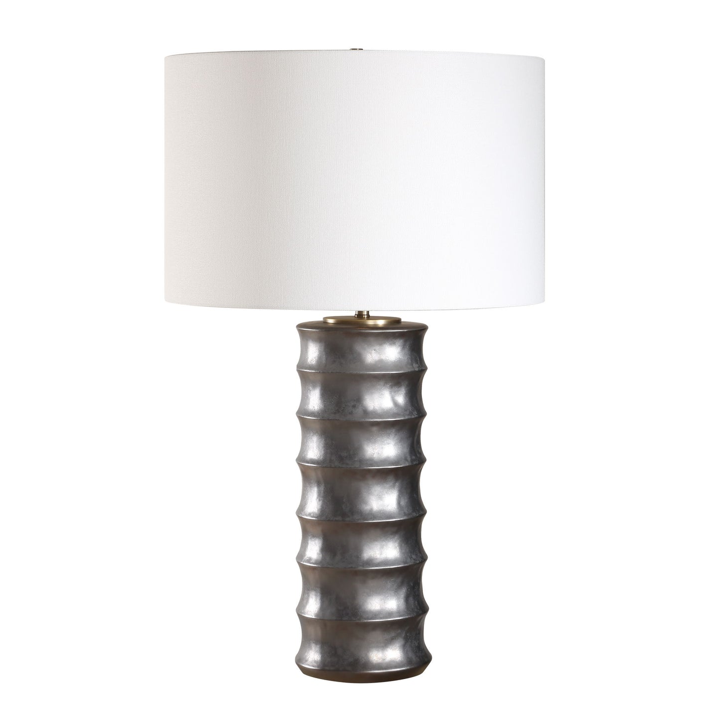 Corvair - Scalloped Table Lamp - Bronze